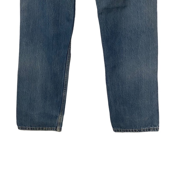 Levi’s 505 Regular Fit Straight Leg Jeans Blue - Picture 11 of 15